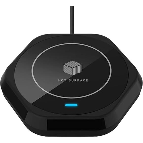 Smart Beverage Heating Plate Candle Wax Cup Warmer Electric Thermostat Coaster - Picture 7 of 7